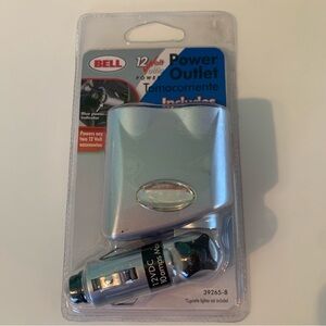 BELL 12 volt DUAL Power outlet for 2 Car Chargers etc (NEW)